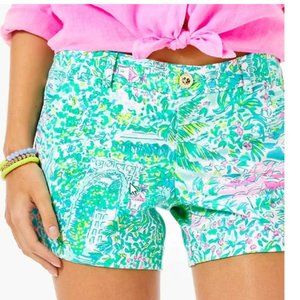 Lilly  Callahan Knit Short Gustavia Green NWT